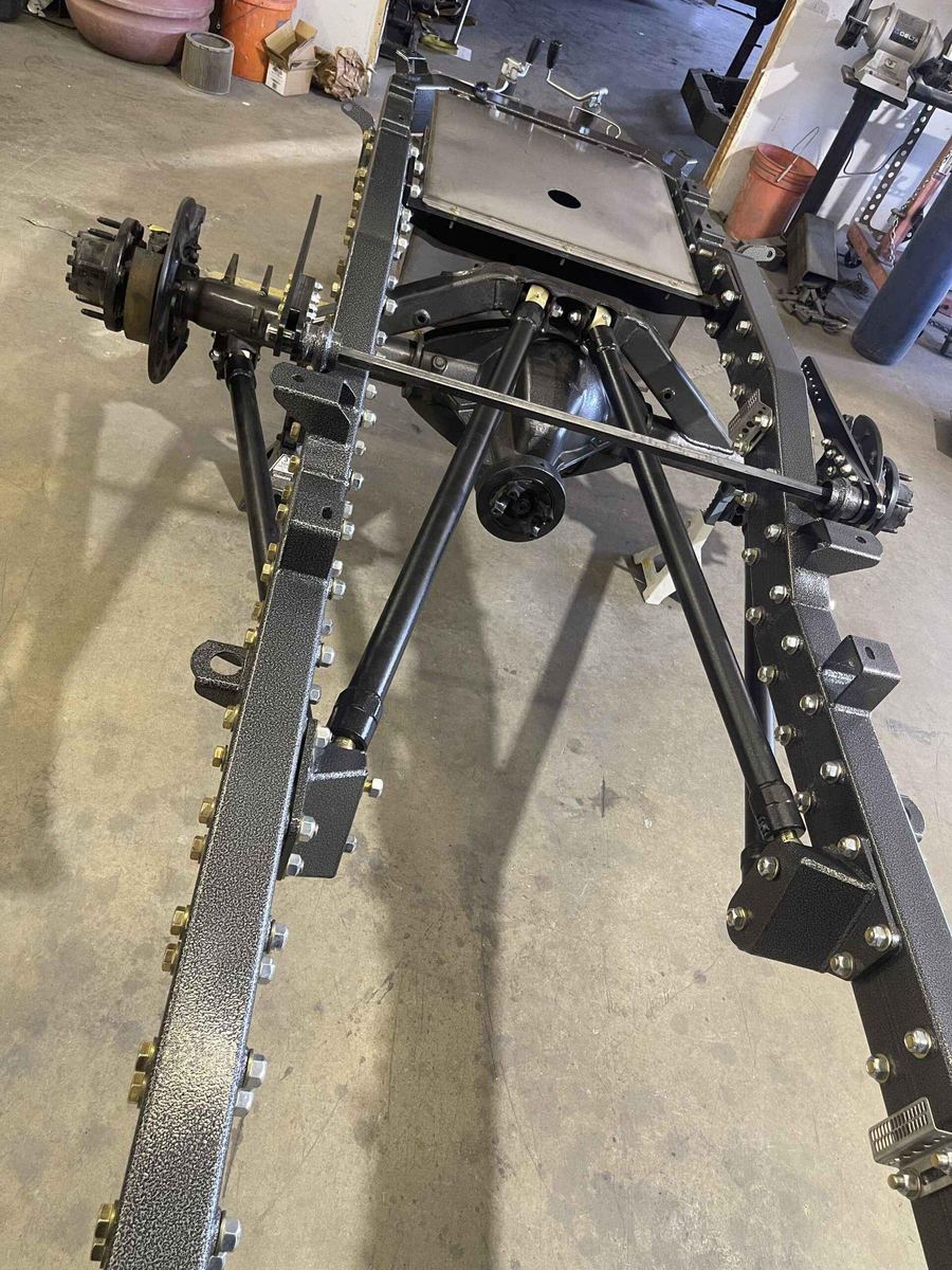 Patriot Chassis fabrication shop in Ponderay, Idaho — CNC laser cutting and chassis assembly