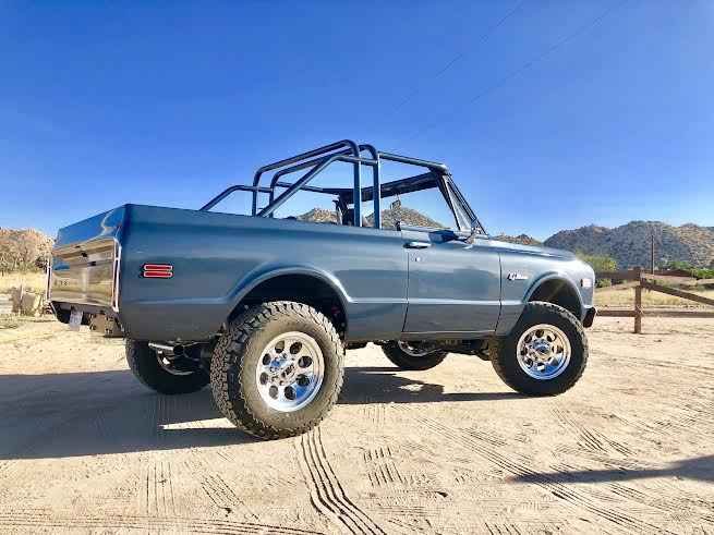 K5 Blazer on Patriot Chassis aftermarket 4x4 frame